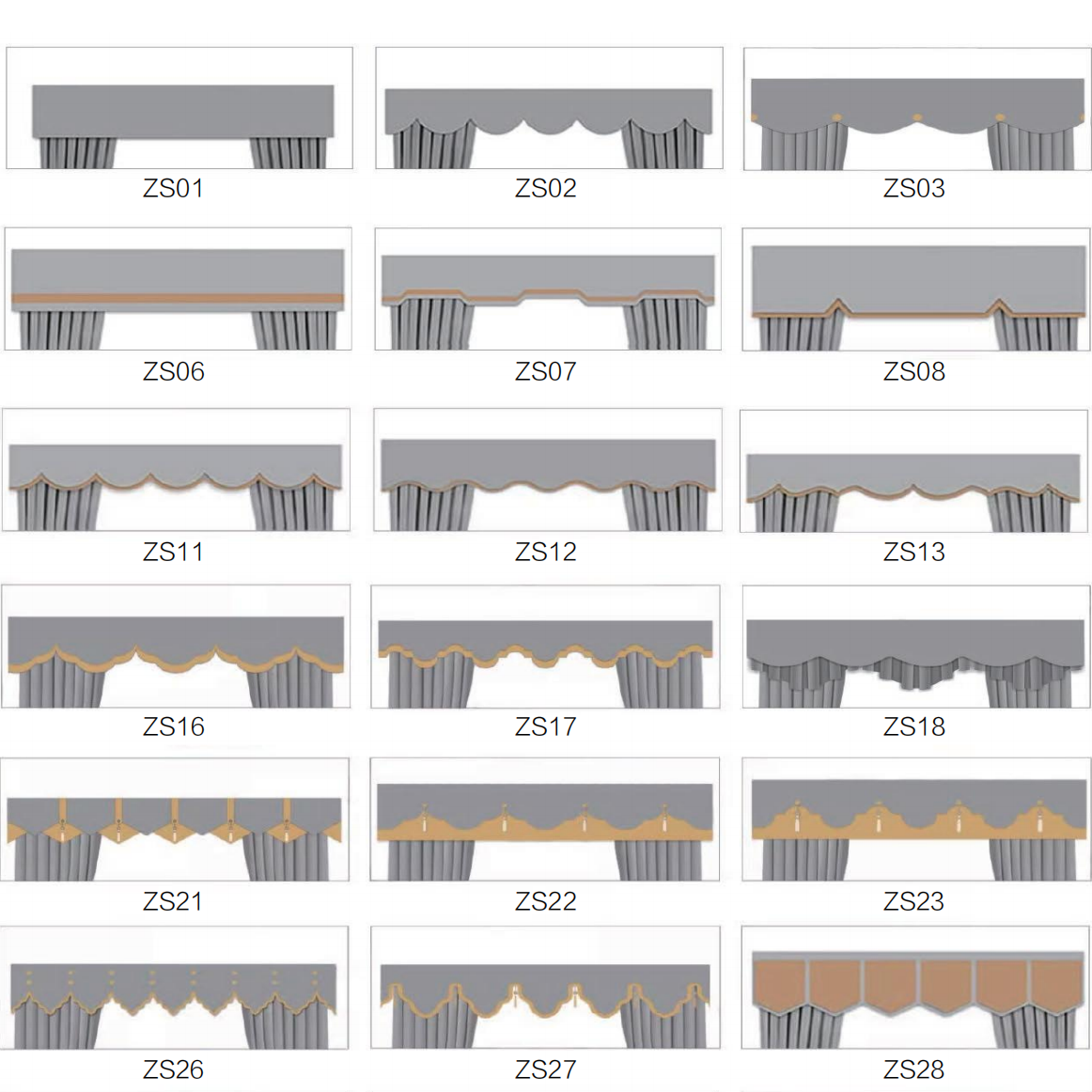 CURTAIN VALANCE